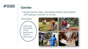 1.6 Gender Equality