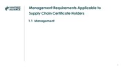 1.1 Management (For Supply Chain Only)