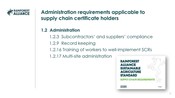 1.2 Administration (For Supply Chain Only)