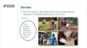 ID - 1.6 Gender equality