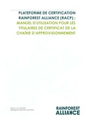 FR - RACP User Manual for Supply Chain Actors
