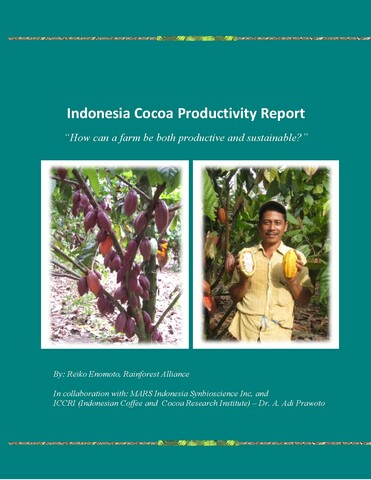 Indonesia Cocoa Productivity Report 